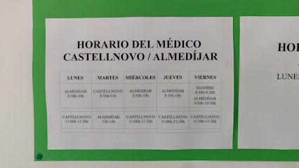 ALMEDÍJAR - Cita centros de Salud