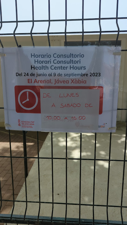 ARENAL (verano) - Cita centros de Salud