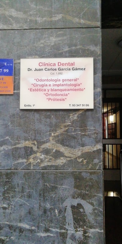 Barcelona - C.D. JUAN CARLOS GARCIA GAMEZ - Centro Dental